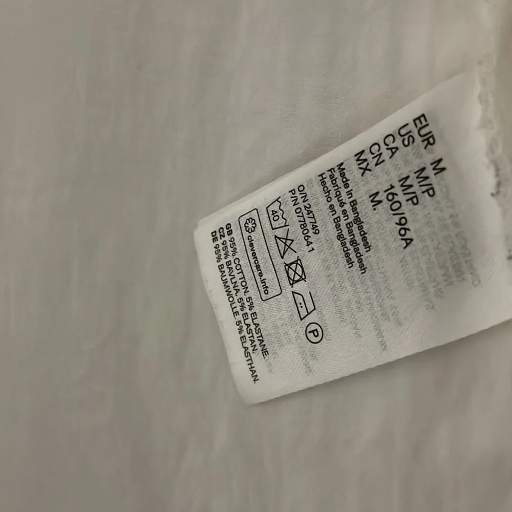 H&M basic white T-shirt - Picture 5 of 5